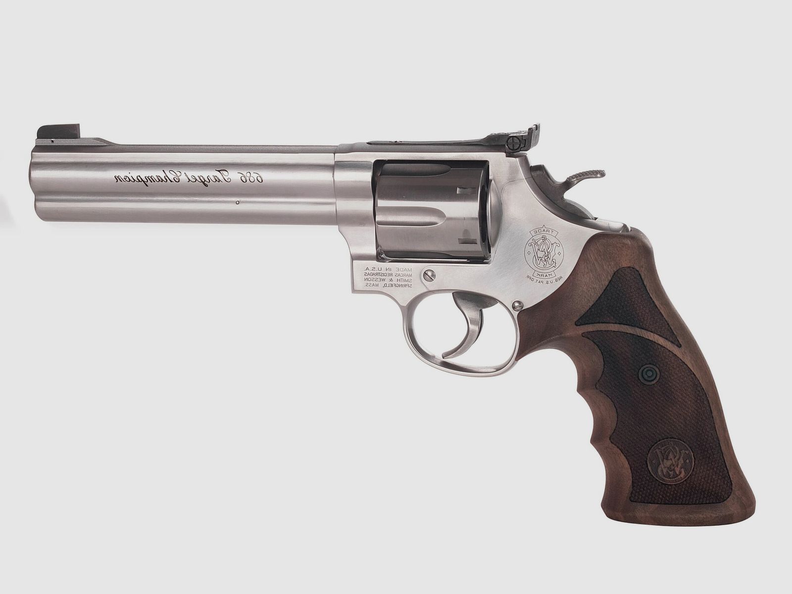 Smith & Wesson Revolver 686 Target Champion 6" .357 Mag. Stainless, image 5 of 6