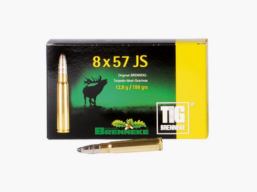 Brenneke 8x57 IS 198GR TIG 20 patronen