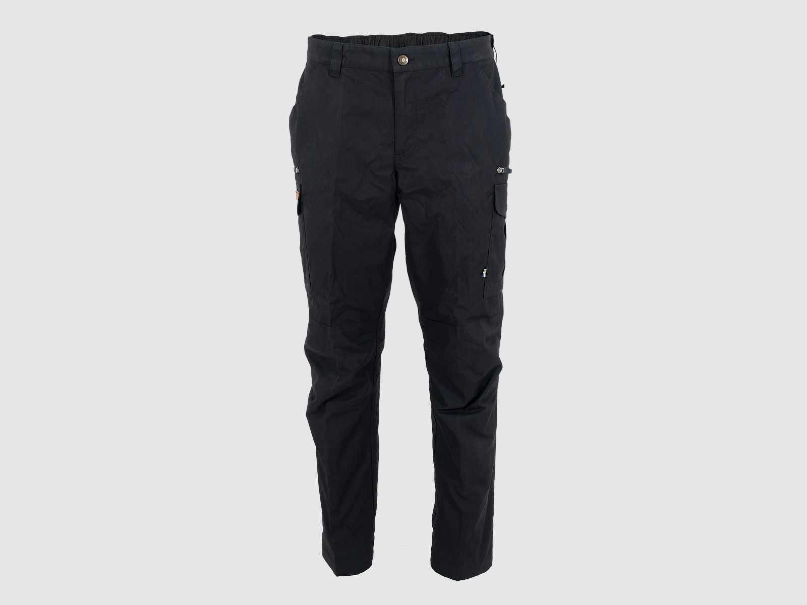 Woodline Tallbukt Hose gefüttert Herren Schwarz - C52