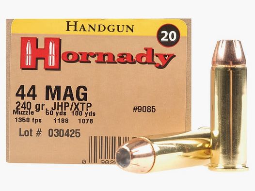 Hornady Custom .44 Rem. Mag. 240GR XTP 20 Patronen