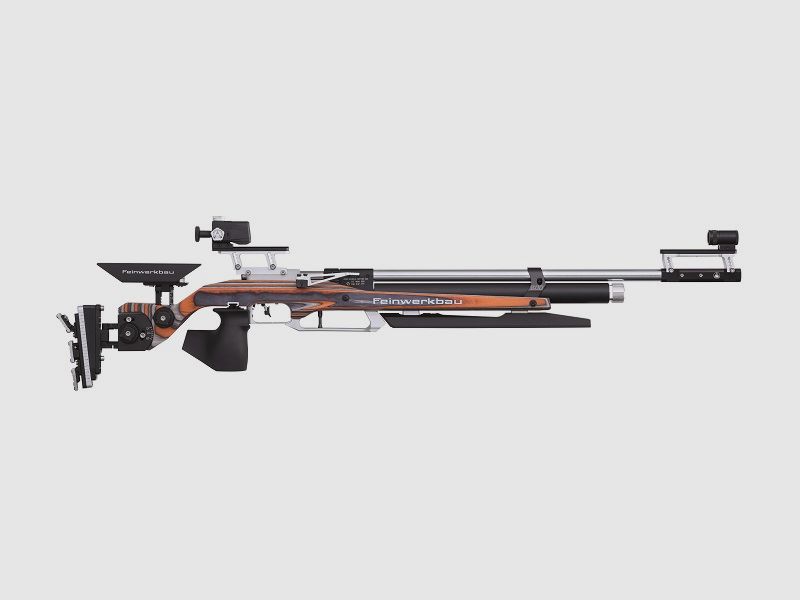 Feinwerkbau 800 W Aufgelegt Schicht. Orange rechts Größe M Luftgewehr Match