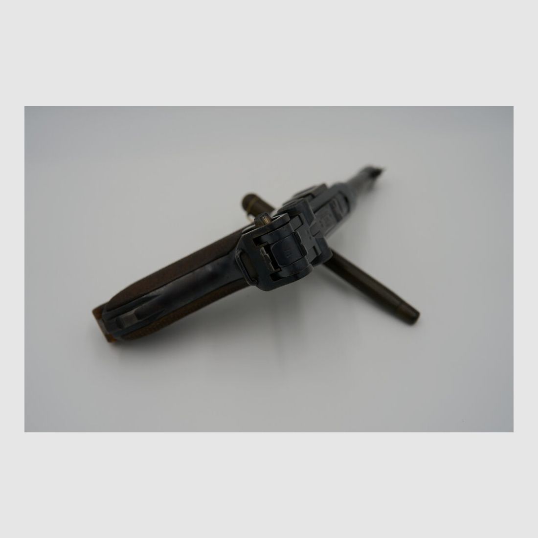 P08 DMW / Mauser P08 Année de fabrication 1918 Erfurt, image 3 sur 9