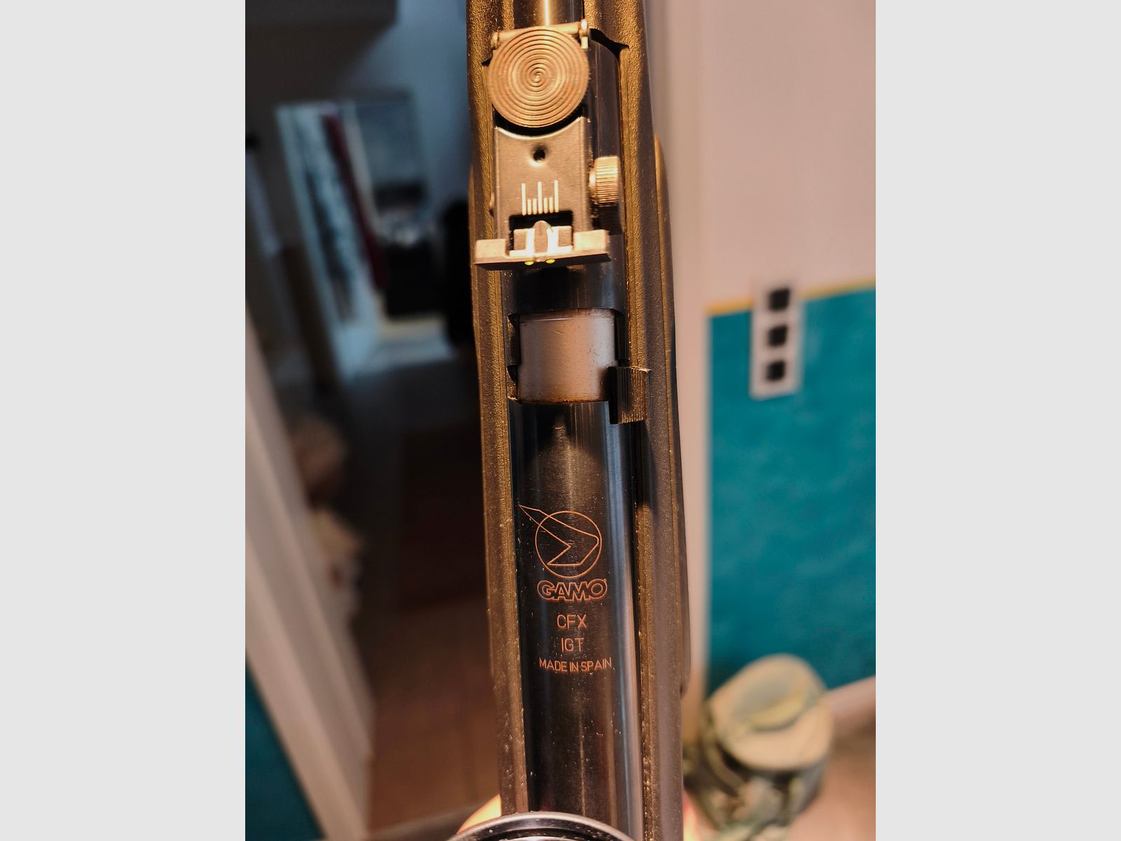 Carabina de aire comprimido calibre 5,5