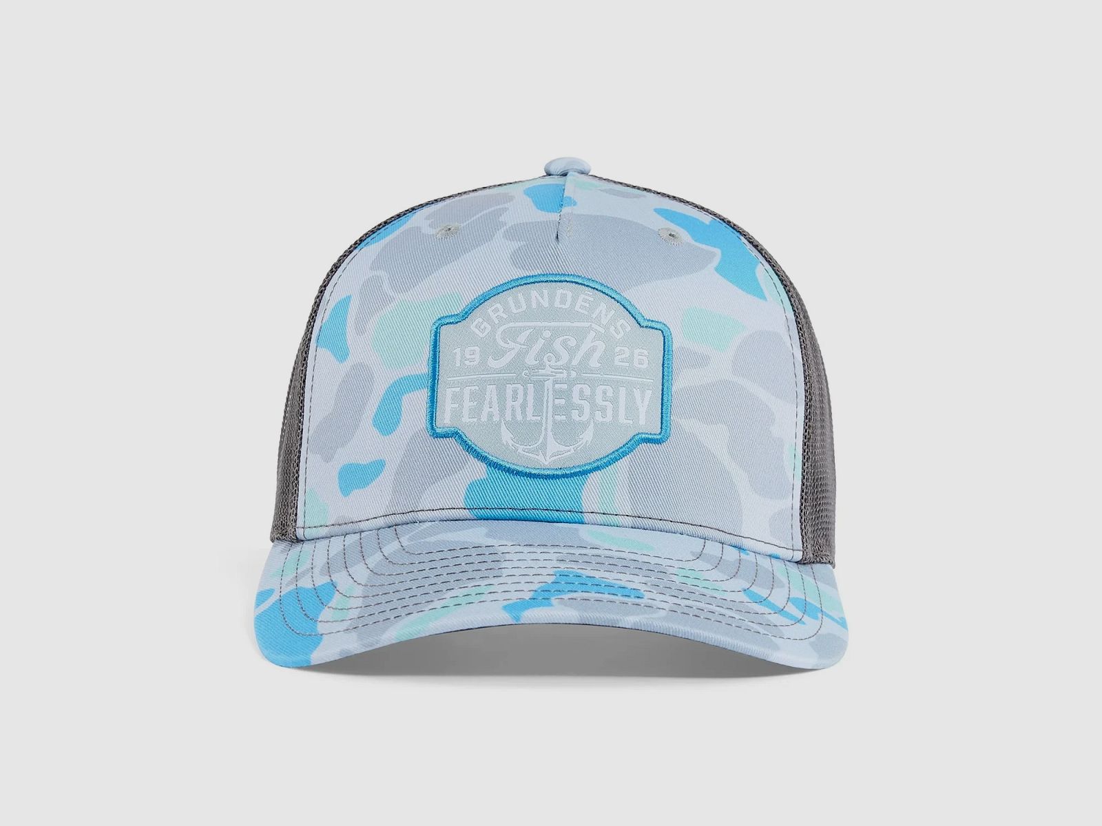 Grundéns Fish Fearlessly Trucker Salt Camo