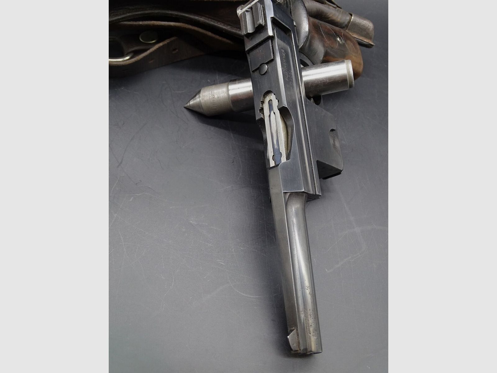 Bergmann Haerens Rüstkammer Pieper 1910 / 21 calibro 9mm Bergmann Bergmann incluso fondina originale