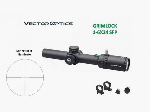 VECTOR OPTICS GRIMLOCK 1-6X24 SFP SCOC-13II