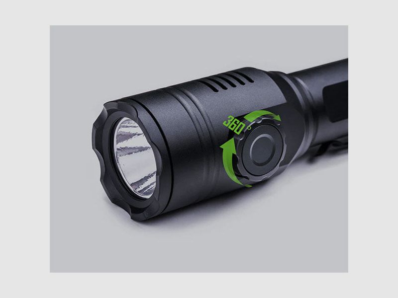 LED-Taschenlampen Jagd-Set T53 SET, 760 Lumen, weiss/grün/rot (inkl. Akku), Bild 8 von 11