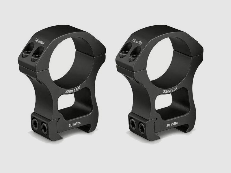 Vortex Pro Series 30 mm Anelli Extra Alti