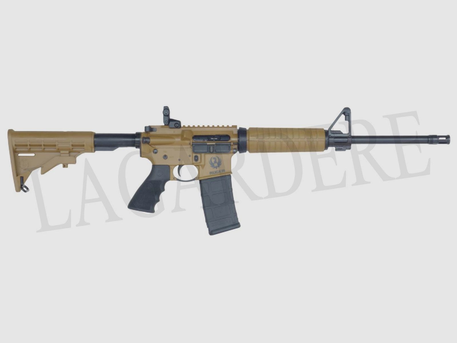 RUGER AR 556 BARRETT BROWN (SEMI-AUTOMATISCHES STURMGEWEHR)