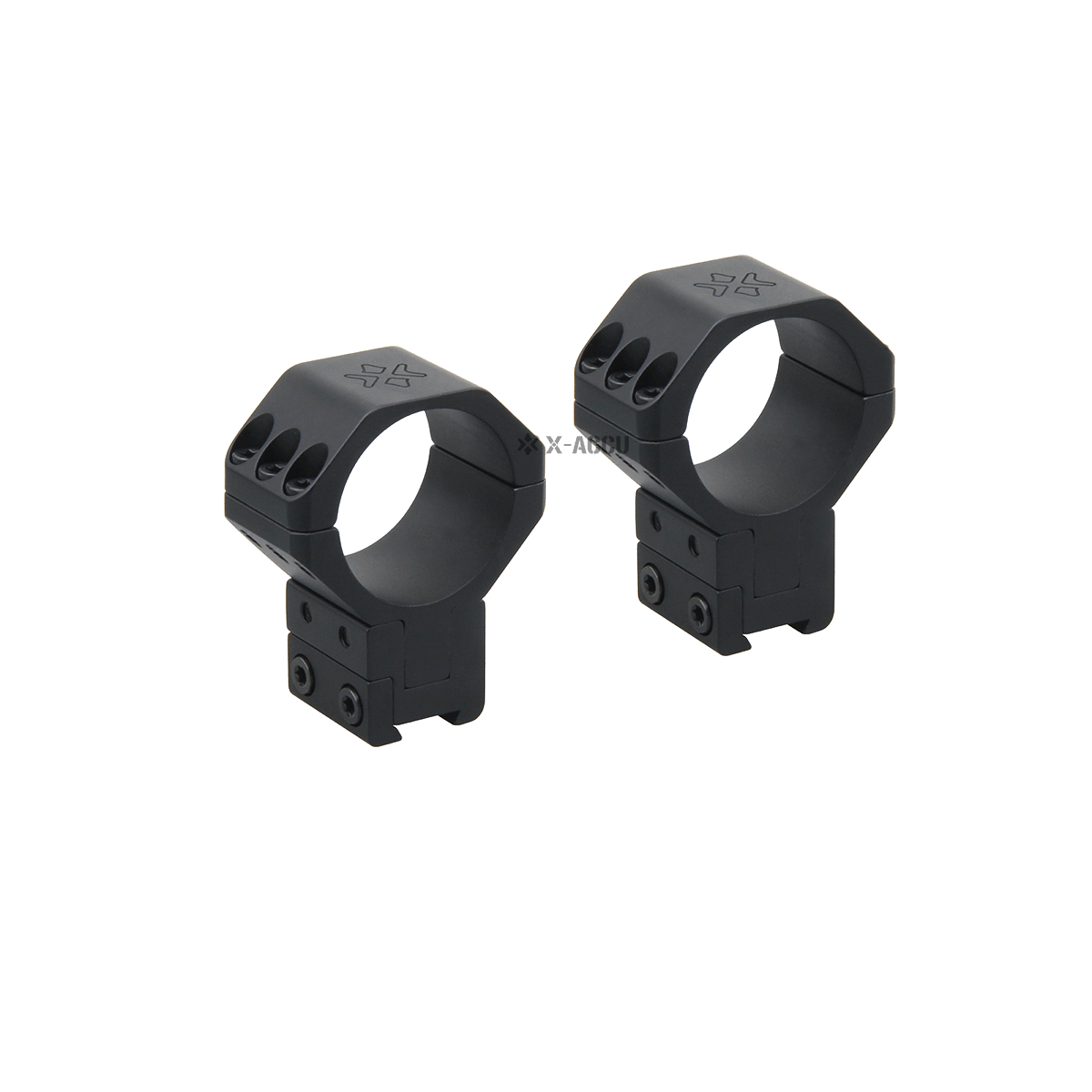 Ring set Vector 34 mm adjustable X-Accu dovetail, image 1 of 10