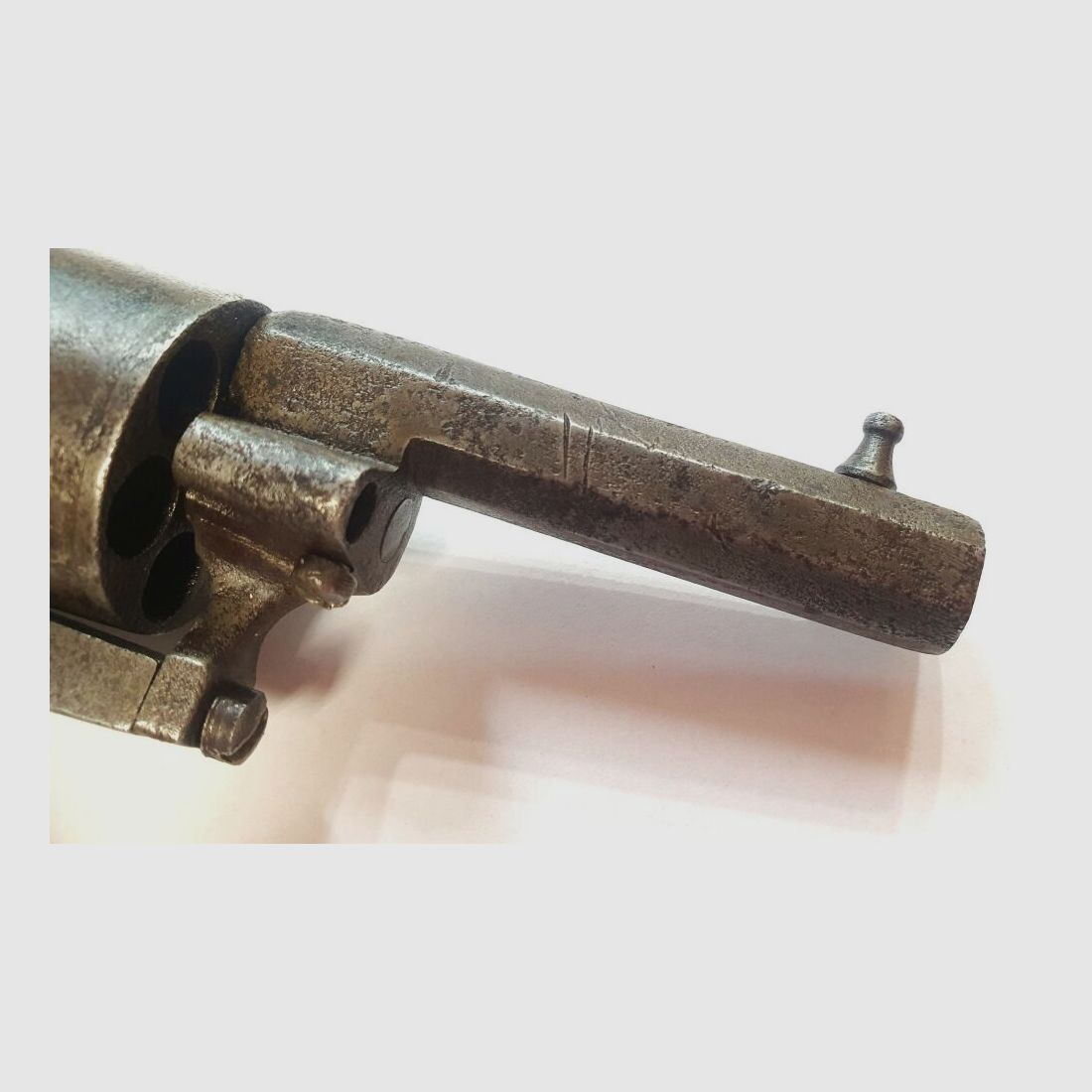 Unbekannt Unbekannter Stiftfeuerrevolver ähnlich Lefaucheux - 7mmLefaucheux