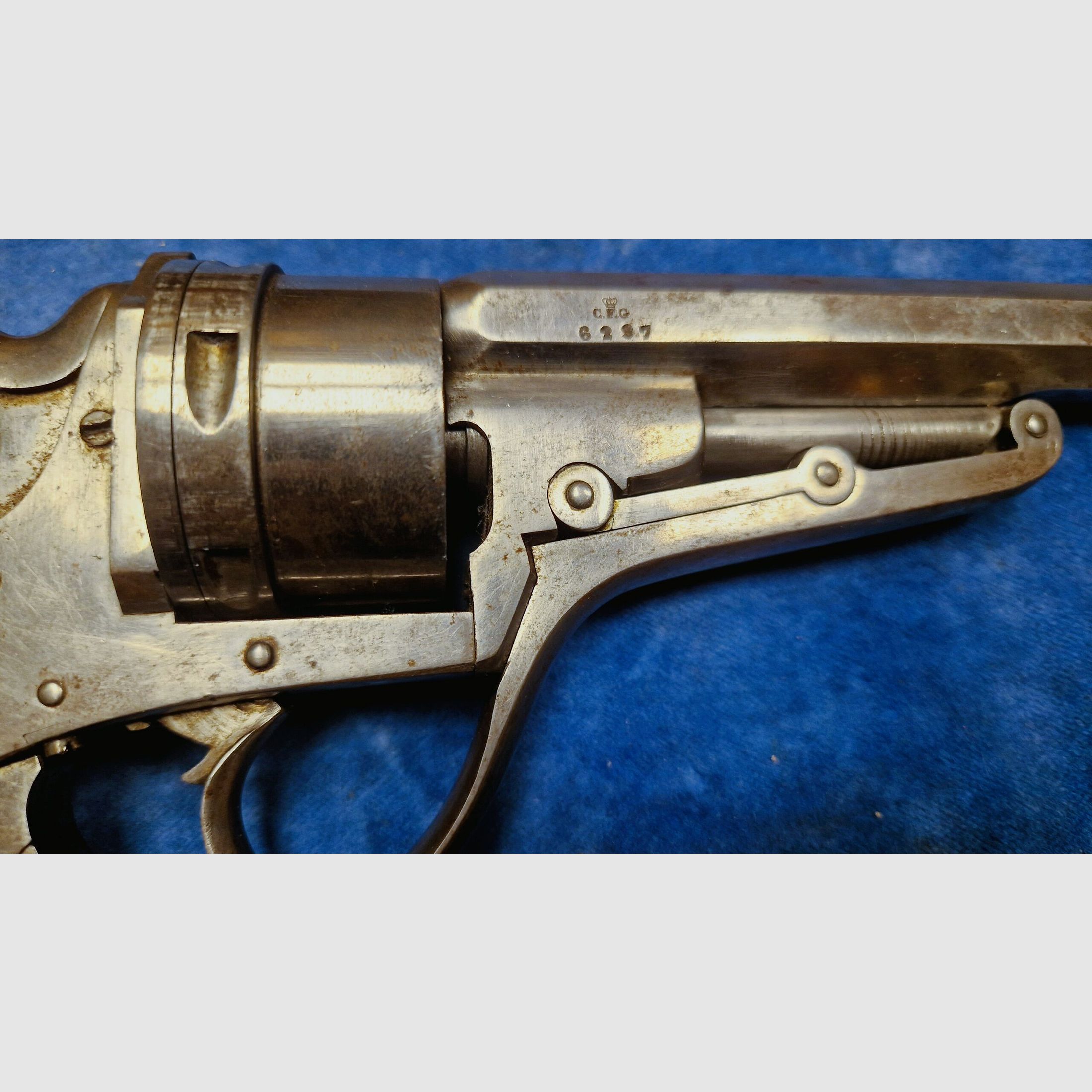 Rewolwer Galand model 1868, zdjęcie 3 z 12
