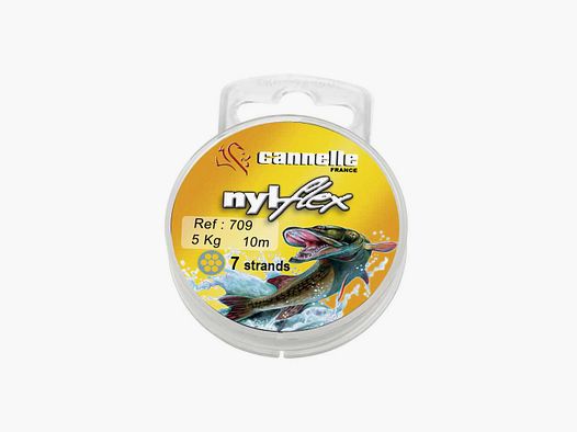 Stahlseil beschichtet Kanel Nylflex C709 Grün Rolle 10 m 5 kg