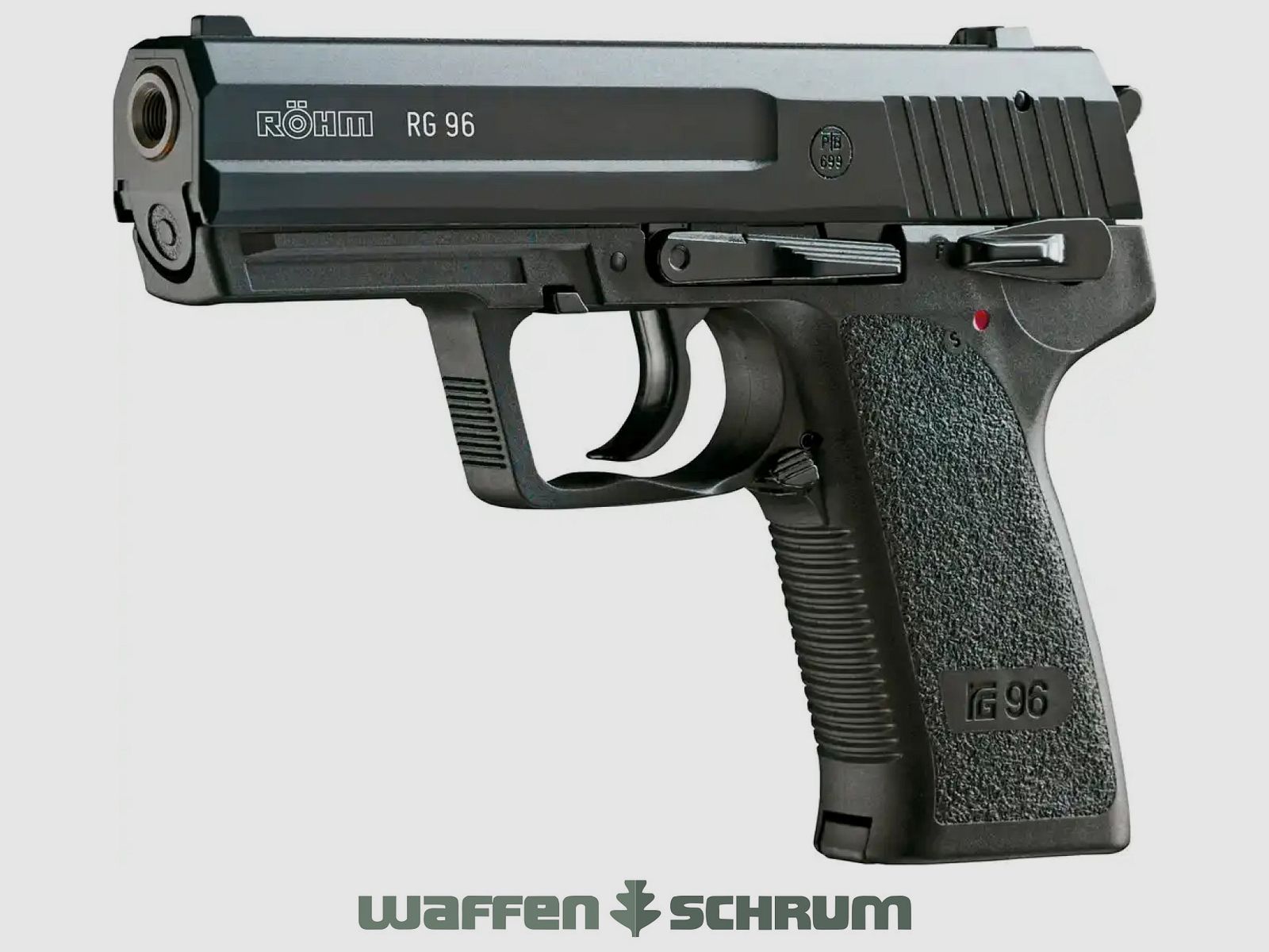 Röhm RG 96 /Polimergriffstück Schwarz