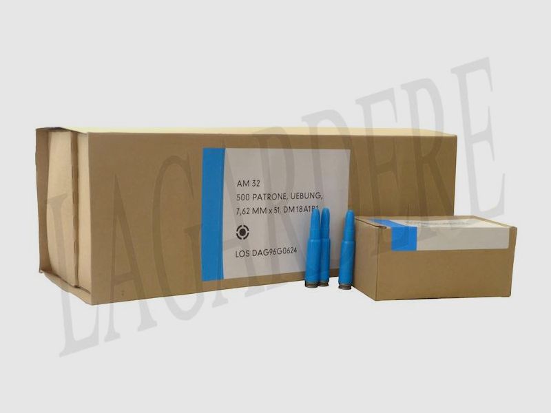 DAG PLASTIC TRAINING 308 WINCHESTER(CARTOUCHE A BALLE)