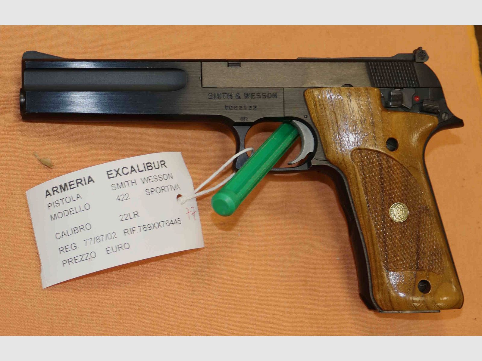 Smith & Wesson Model 422 .22 LR Pistol, image 2 of 5