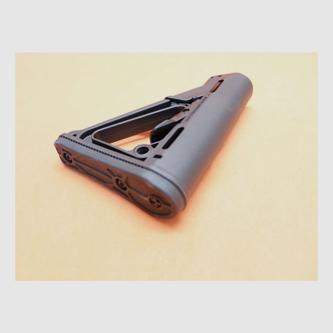 Magpul AR-15: Buttstock Magpul CTR (MAG310-BLK) MILSPEC Carbine Stock Polymer Black/ Schubschaft schwarz