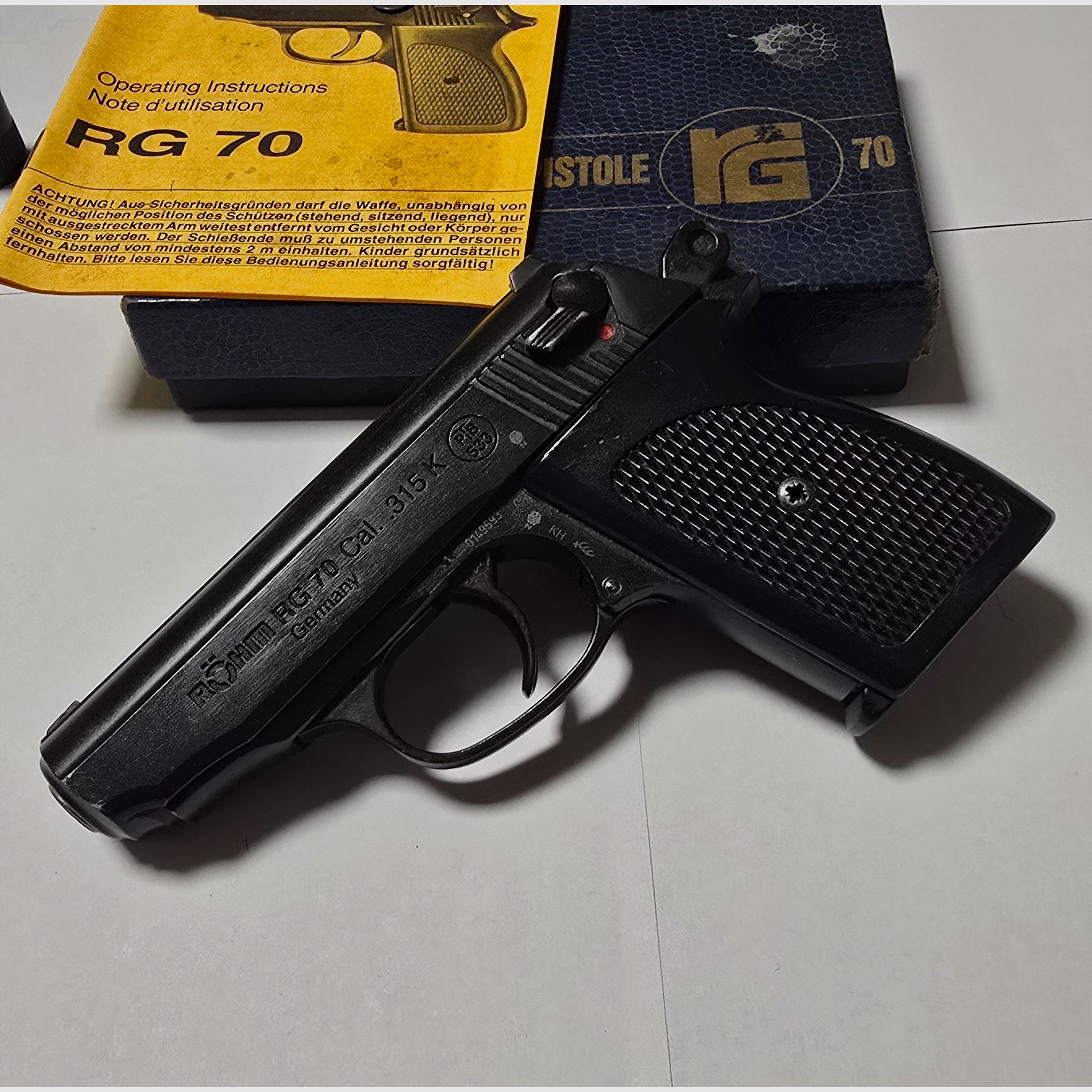 Röhm RG 70 selten .315 Knall PTB 633