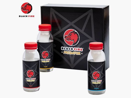 Black Fire Predator Lockmittel Box 3x80 g