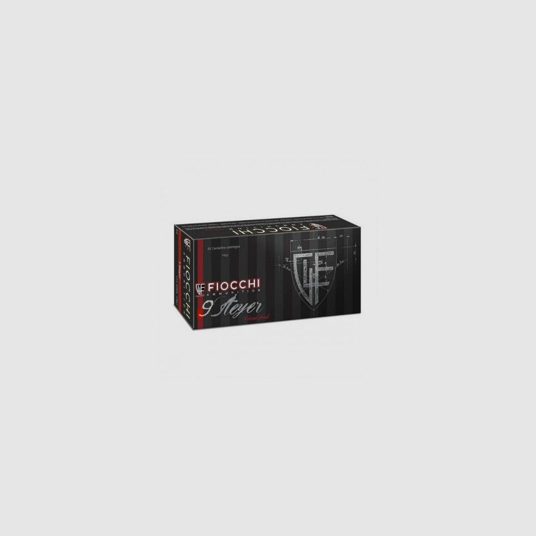Fiocchi 9mm Steyr, FMJ, 7,5g/115grs., 50pcs.