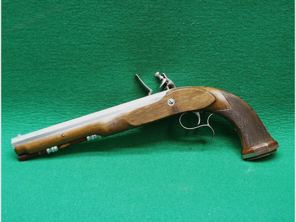 Artax	 Boutet Steinschloßpistole, Kal.45 glatt, steel finish