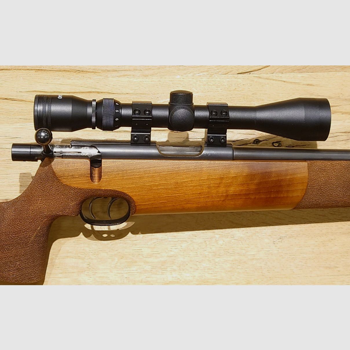 Repeater rifle Carl Walther single shot Mod. KJS 1 caliber .22Hornet