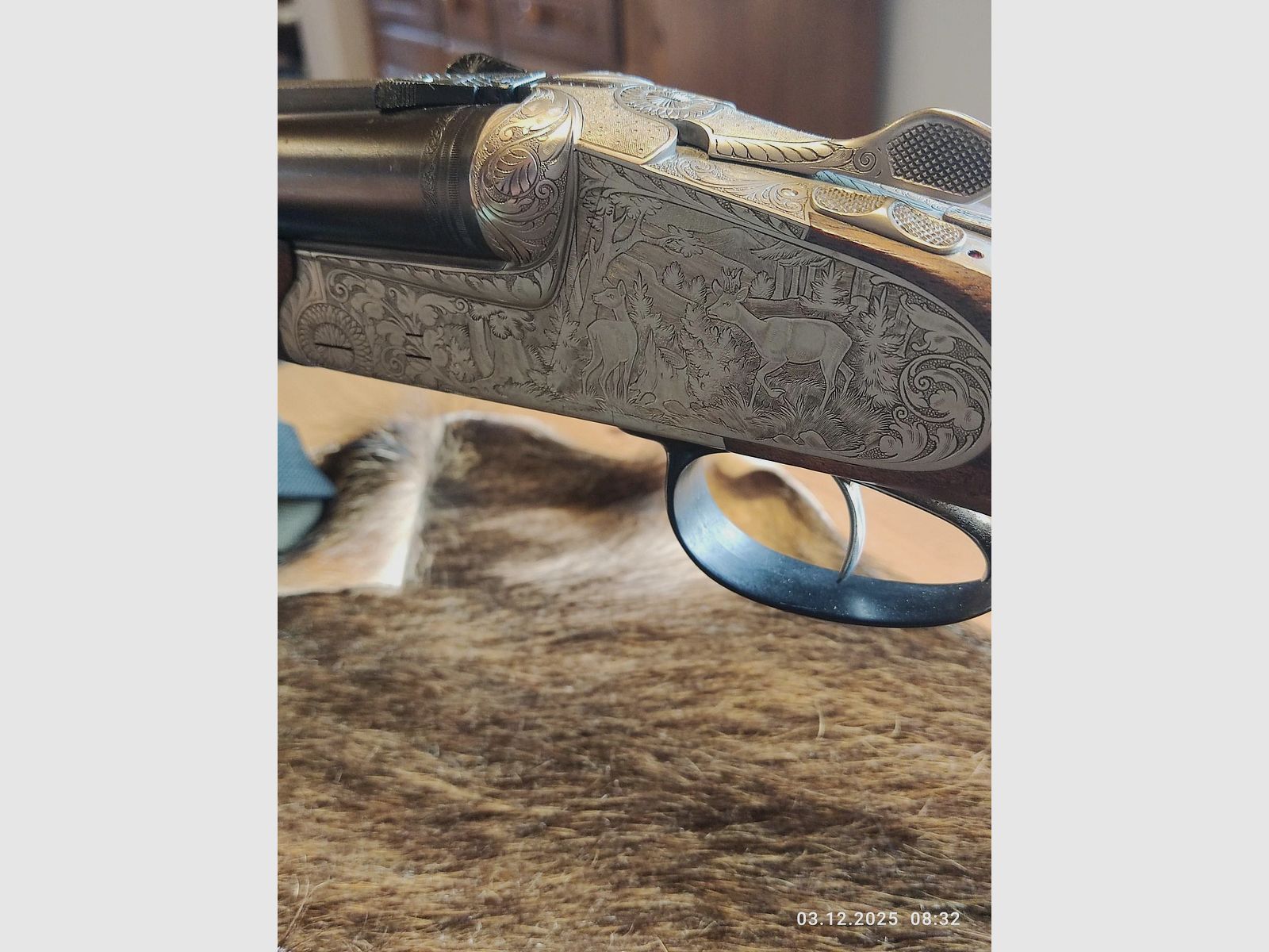 Fucile doppietta Merkel 12/70