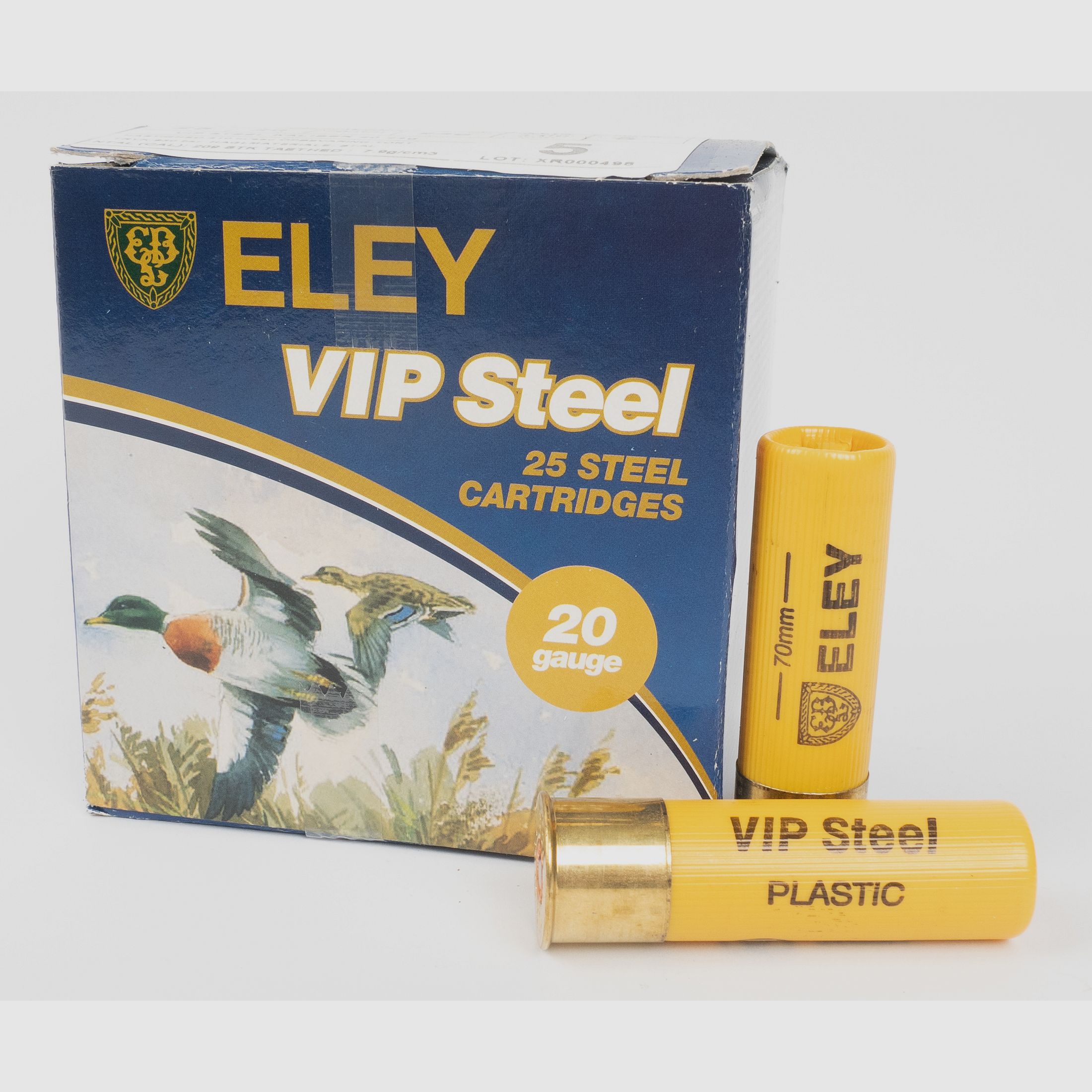 ELEY VIP Steel | 20/70 | 24g | Hagl 5 | 25stk