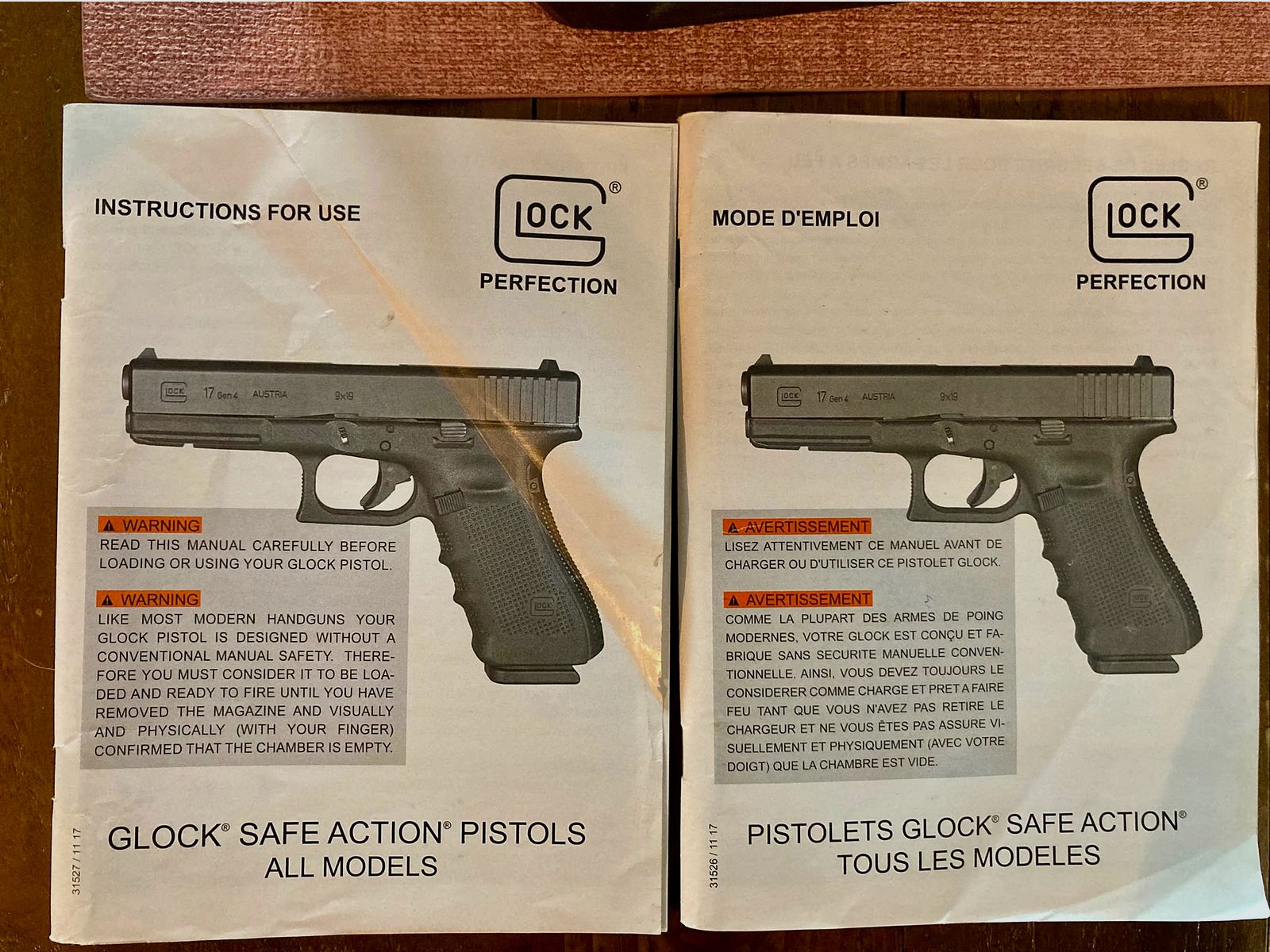 Glock 17 Gen 4 con Performance Trigger y 8 magazines