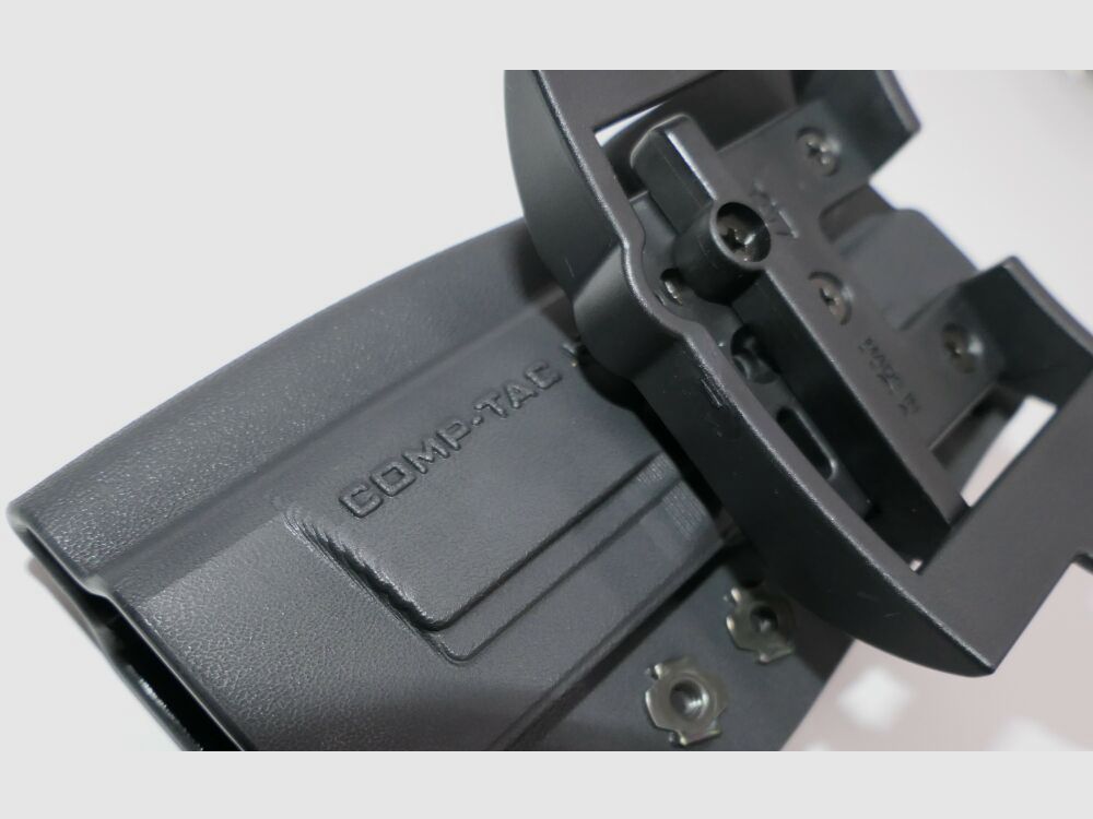 Funda Comp-Tac International KYDEX derecha negra IPSC