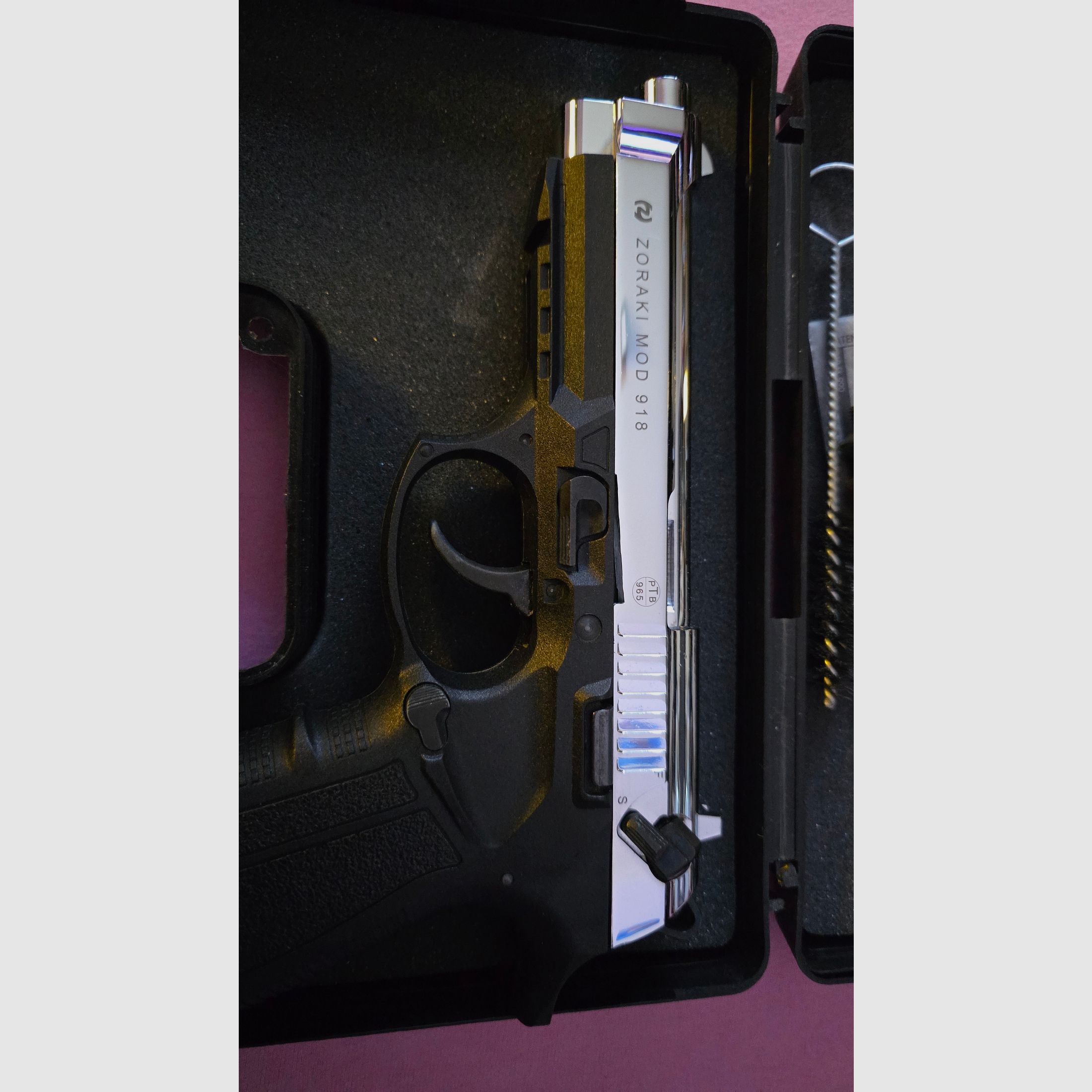 Zoraki 918-P Chrom Schreckschusspistole 9 mm P.A.K.