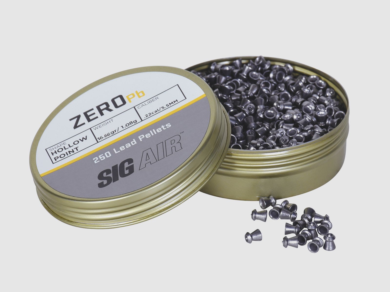 SIG SAUER hollow point diabolo smooth 5.5mm 250 pieces