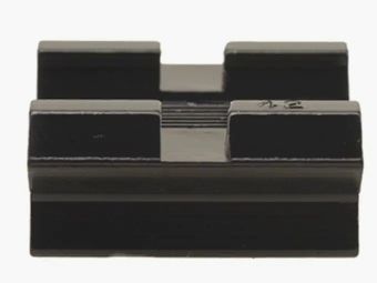 Weaver Top-Mount Base #42 glossy black for Mossberg 400 and others.