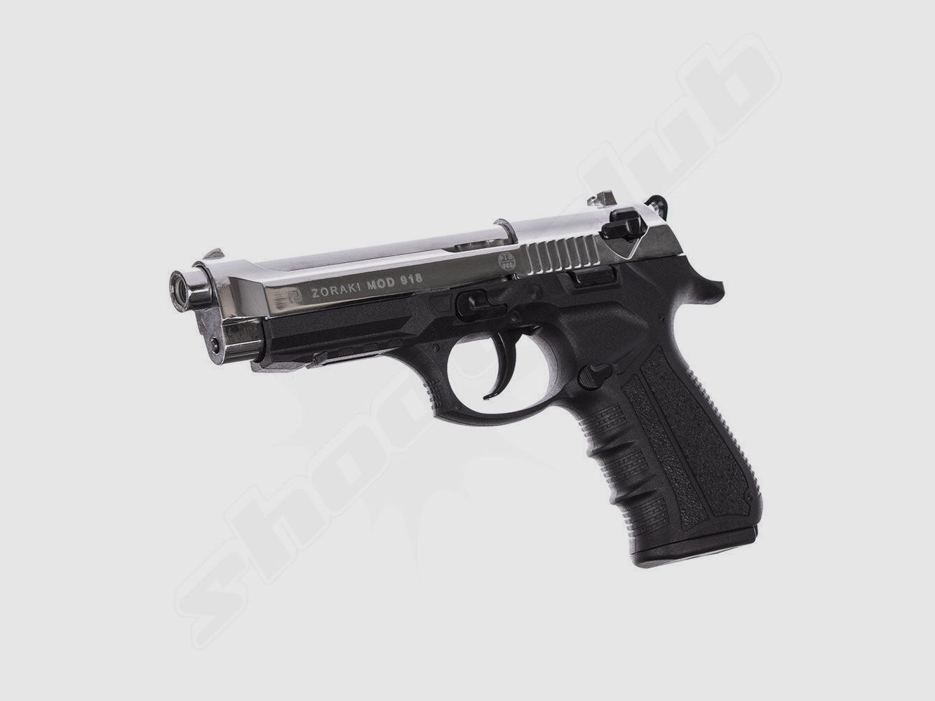 Zoraki 918-P Chrom Schreckschusspistole 9 mm P.A.K. - Sonderedition