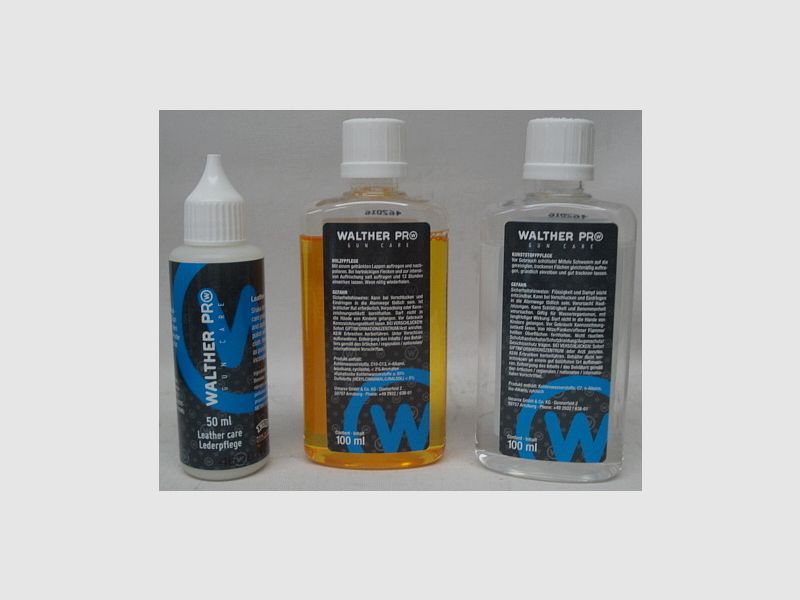 ProGun Care Set für Leder + - Holz & Kunststoffpflege