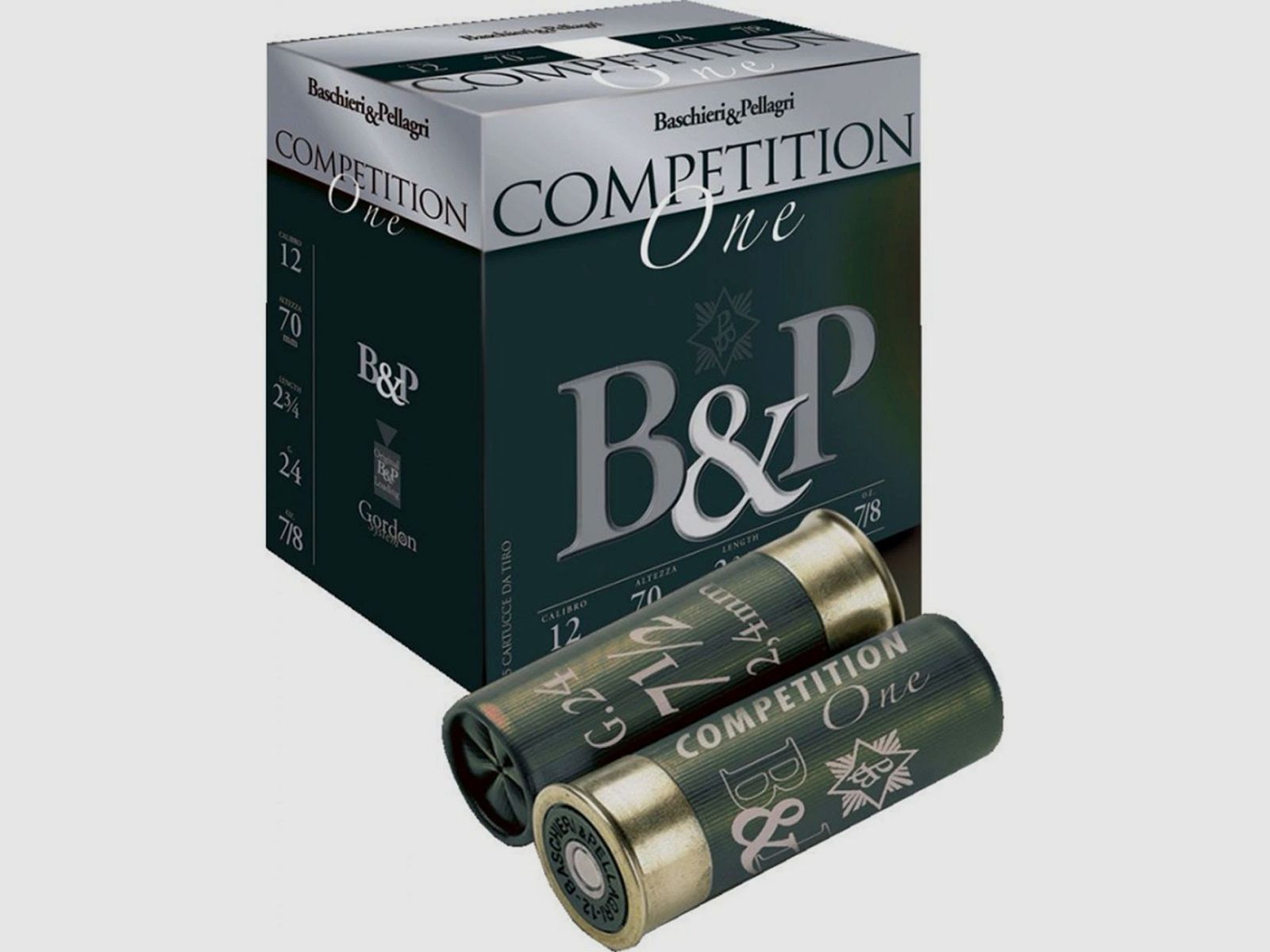 Munitions B&P 12/70 COM.2000 / ONE 7.5 24 g (série : 1237)