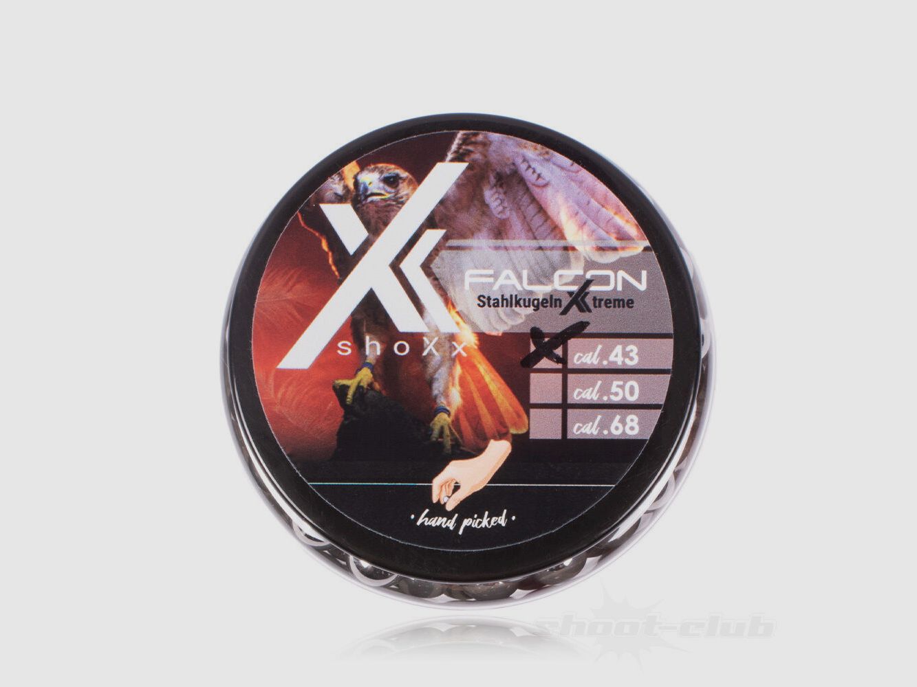 shoXx Falcon steel balls .43
