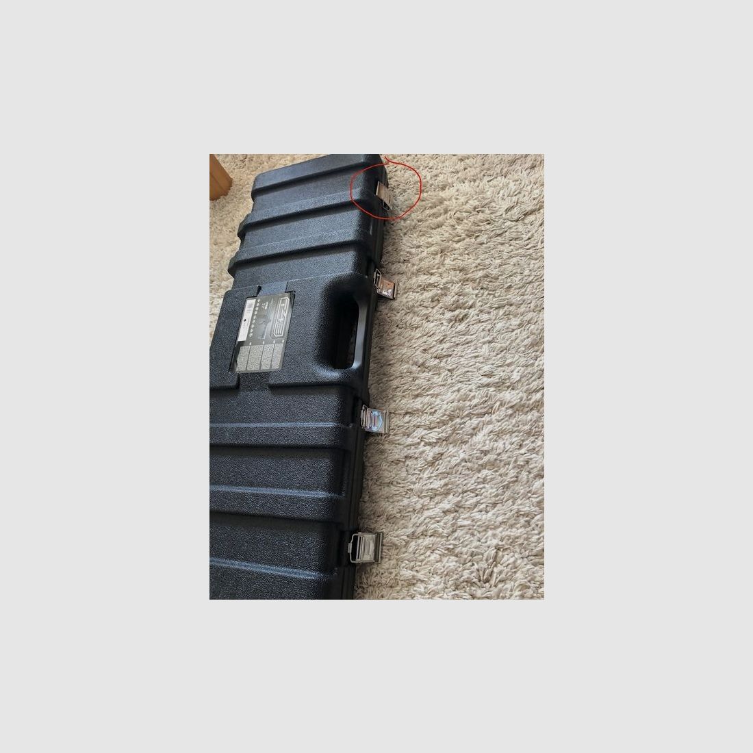 Waffenkoffer Gewehrkoffer Umarex (TM 4 RIS) schwarz