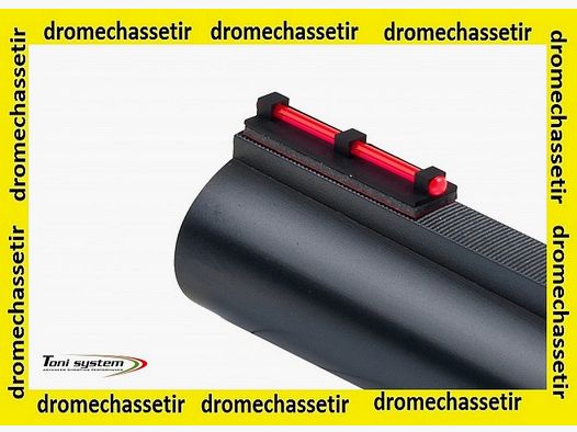 self-adhesive fiber optic sight fluorescent red 1.5mm