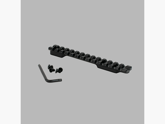 Riel de acero Picatinny Weaver para CZ 600 Mini