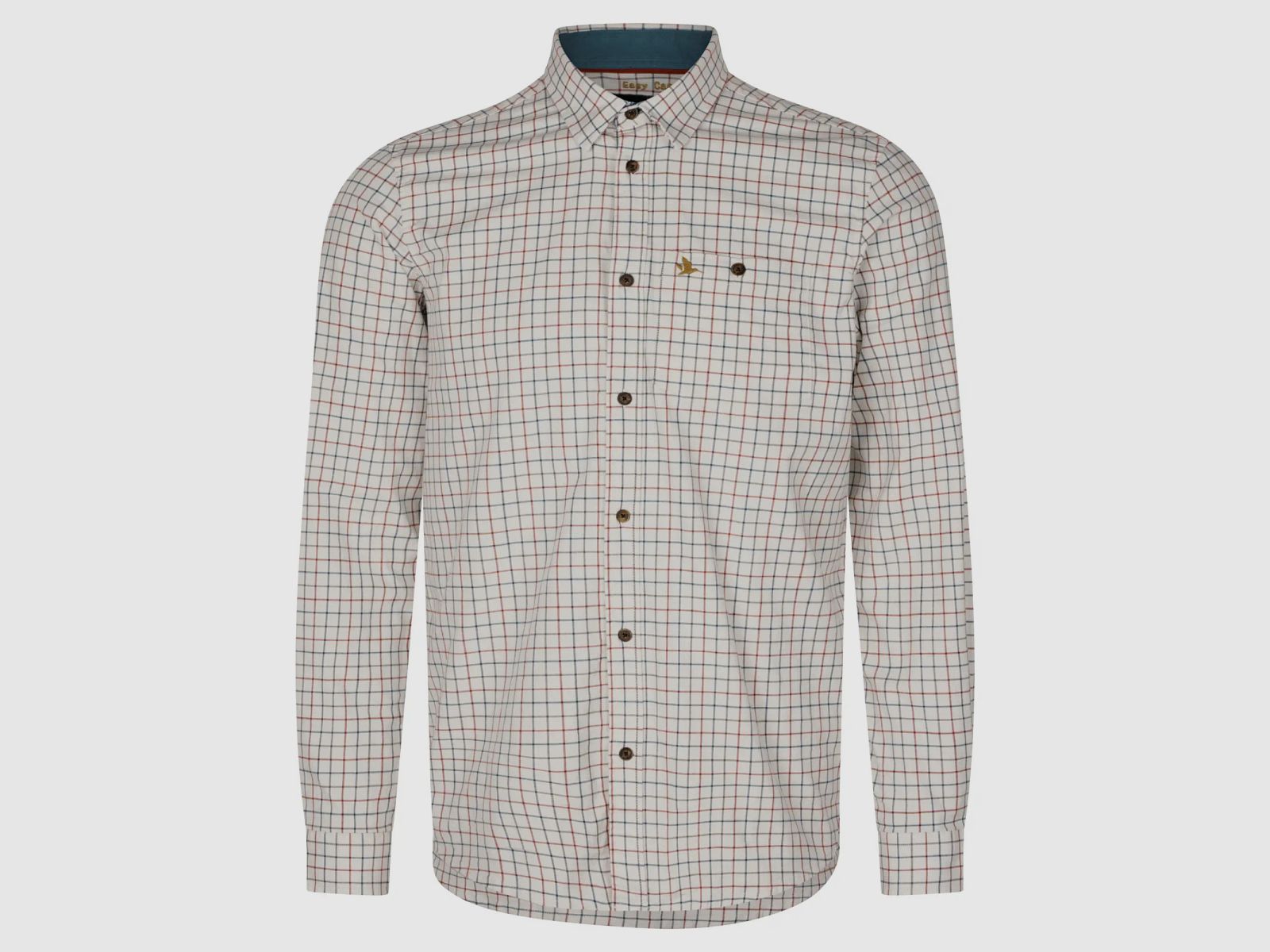 Seeland Jachtshirt Oxford Grape Leaf/Terracotta Check