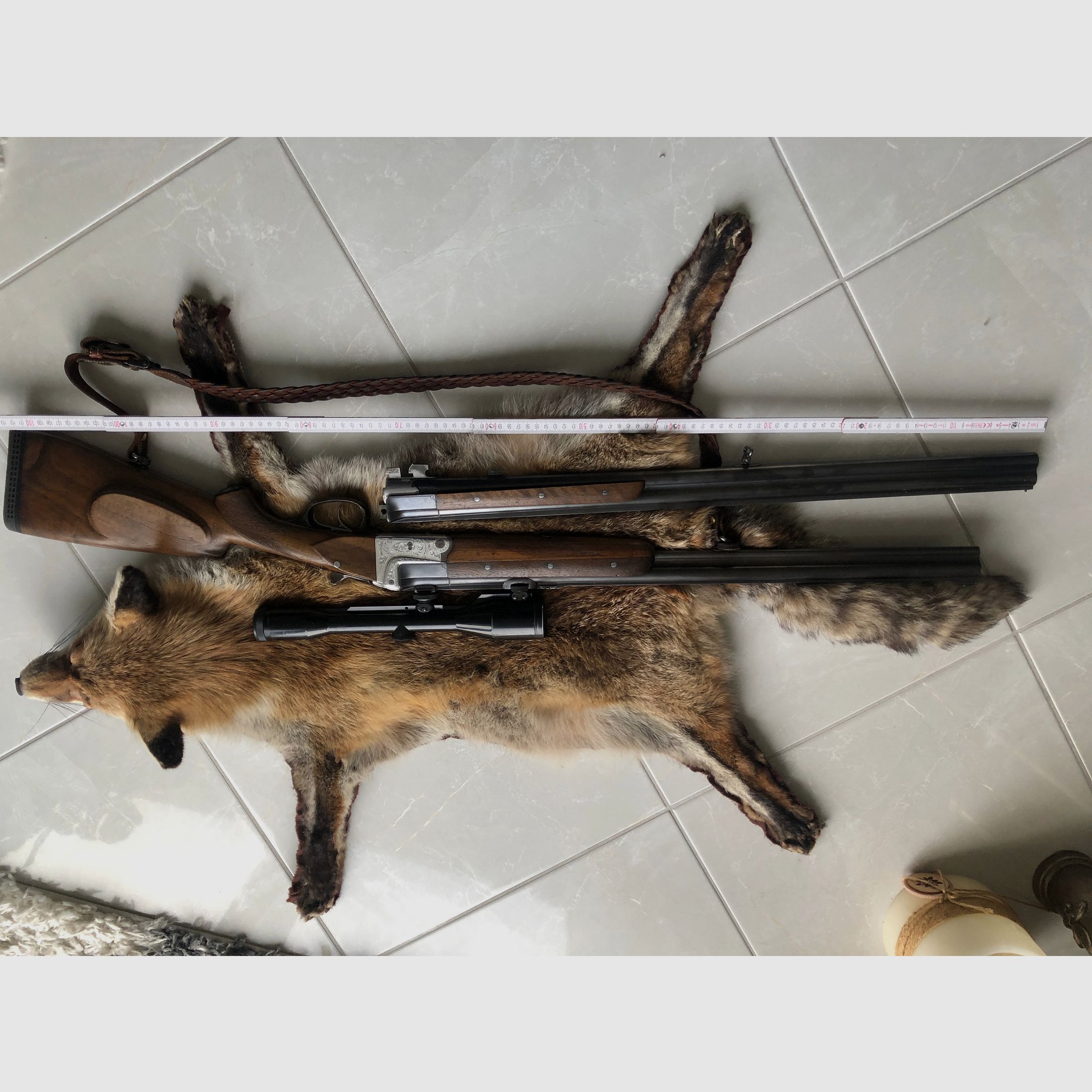 BBF Krieghoff ALB 7x57R 16/70 mit Schrot Wechsellauf 16/70