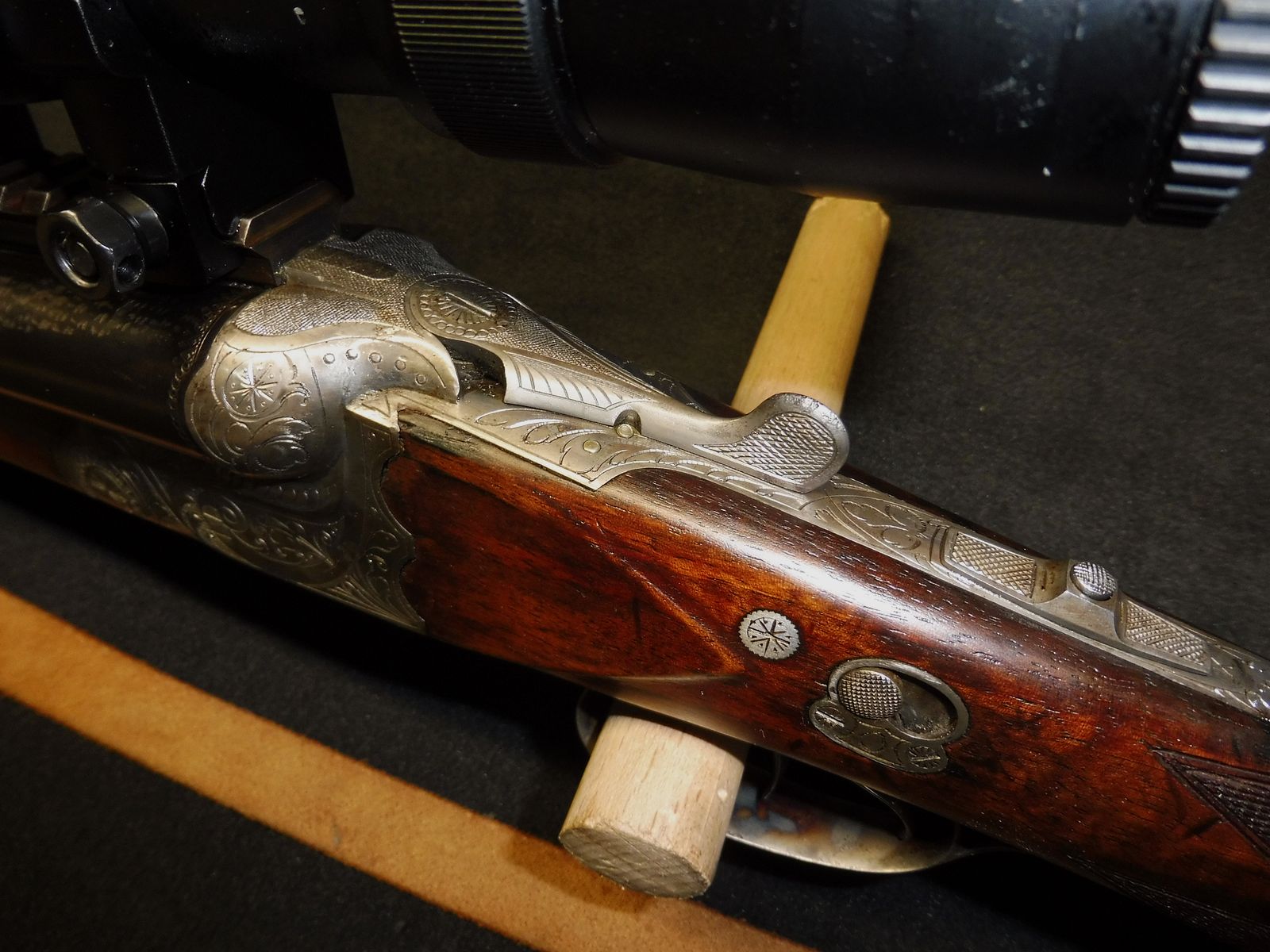 Drilling KRIEGHOFF & SEMPERT 9.3x72 scrap barrels 16/67.5