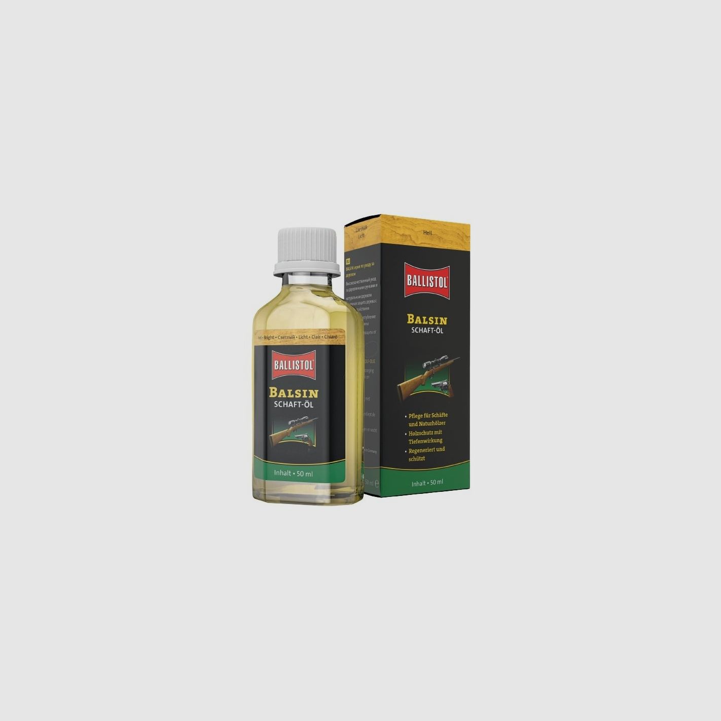 BALLISTOL ÖL FÜR BALSIN-SCHAFTE KLAR 50ML