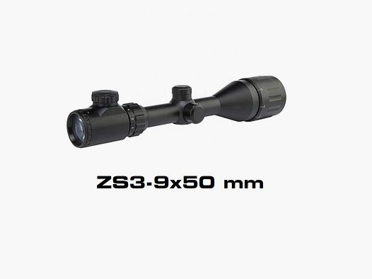 Visier Zasdar 3-9×50 mm. Ret. AO Mildot beleuchtet