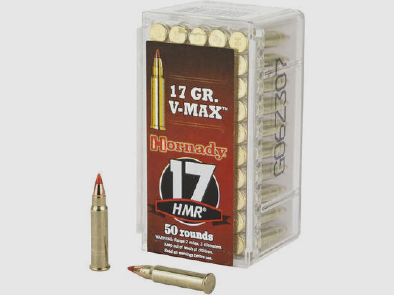 17 HMR Hornady RIMFIRE VARMINT EXPRESS® AMMUNITION 17 gr V-MAX® VE50