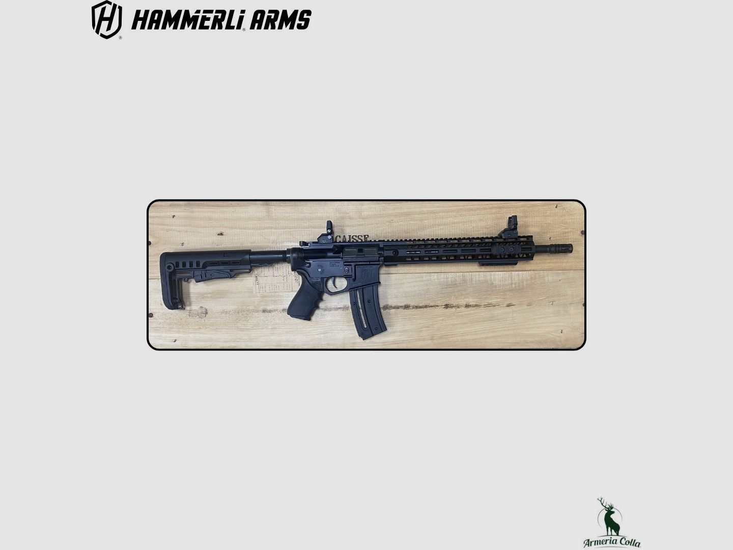 Hammerli Fusil mod. Tac R1 cal. .22lr art. usa4/283 *UTILISÉ*, image 1 sur 2