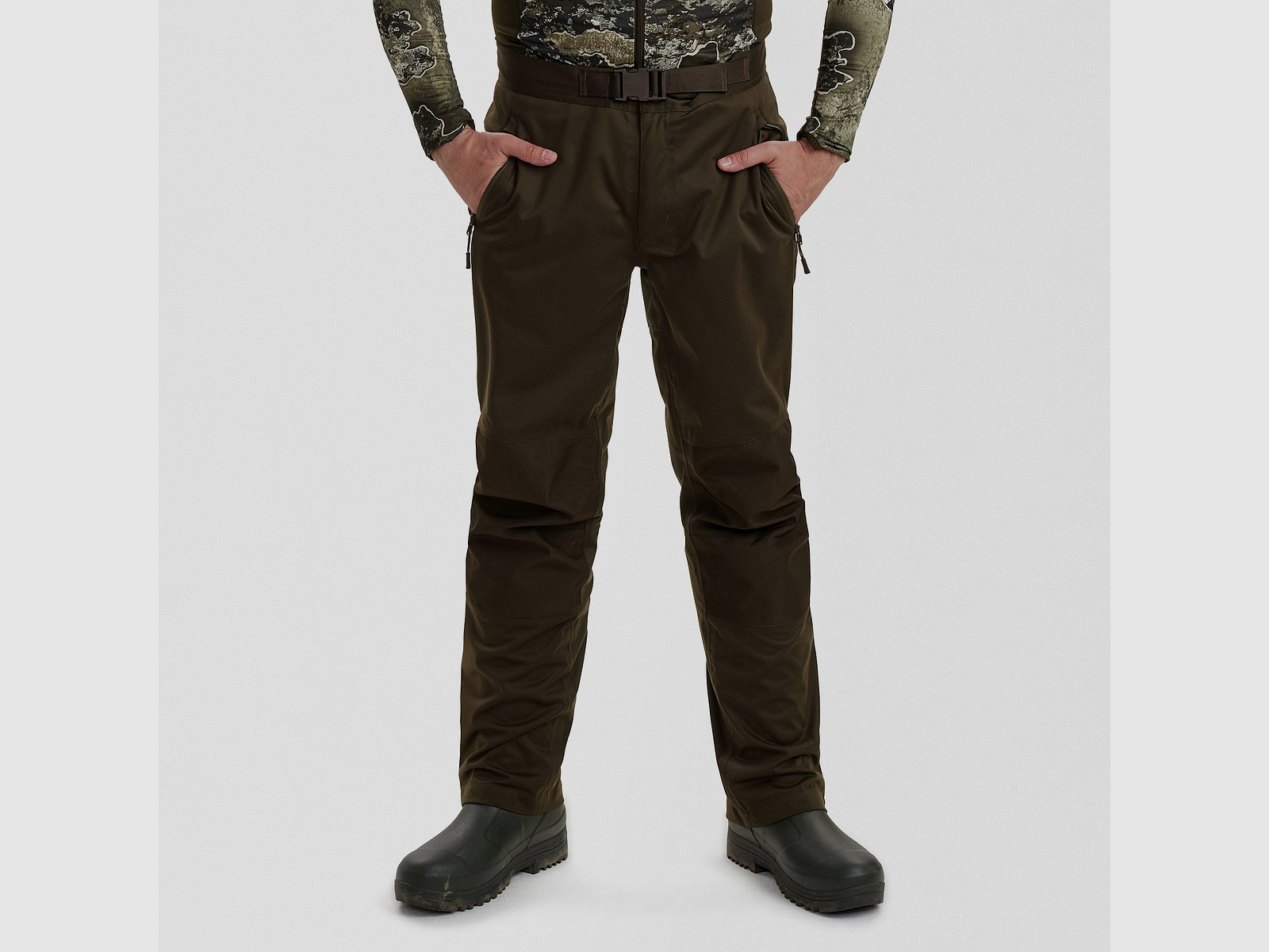 Deerhunter Excape Rain Trousers Art Green 2XL