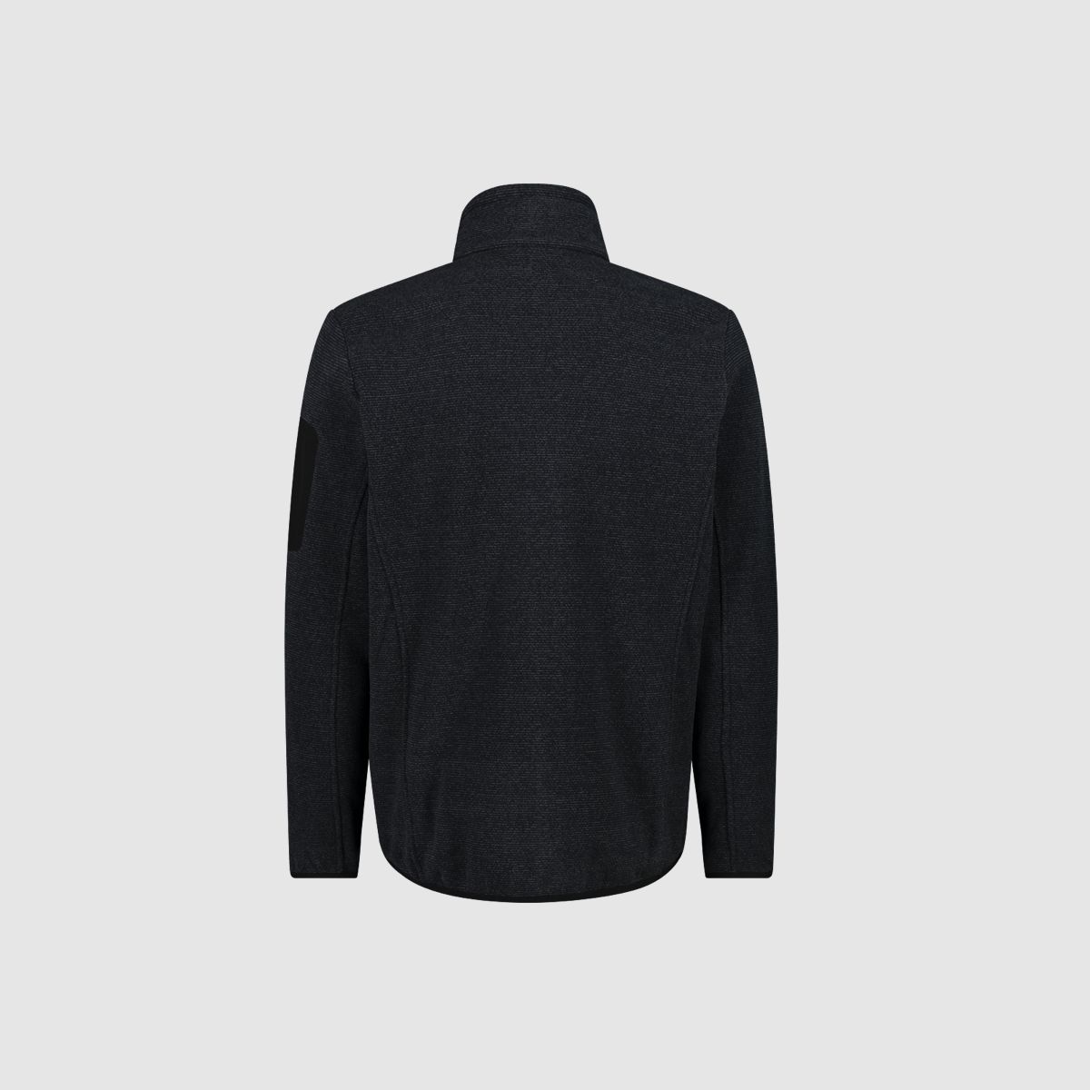 CMP Herren-Fleece Jacquard-Knit-Tech mit Rautenmuster Antracite Nero