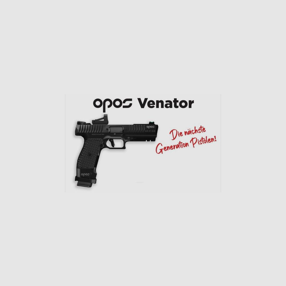 Pistola OPOS Mod. Venator -4,6' 9mm Luger, imagen 1 de 4